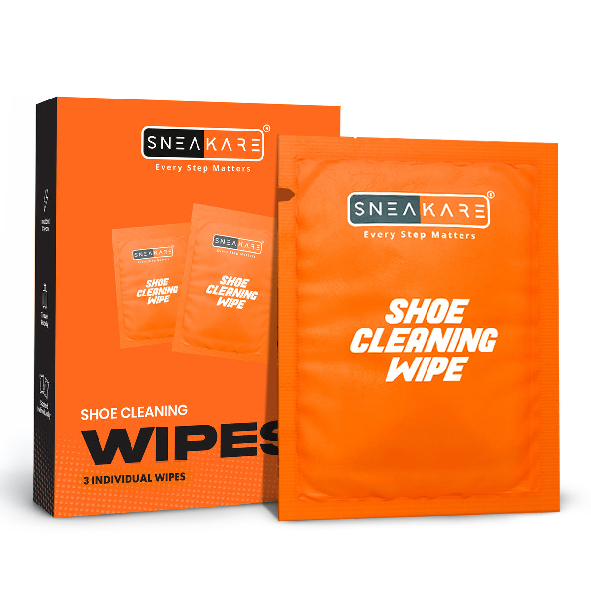 Sneakare Shoe Cleaning Wipes 3 Pcs