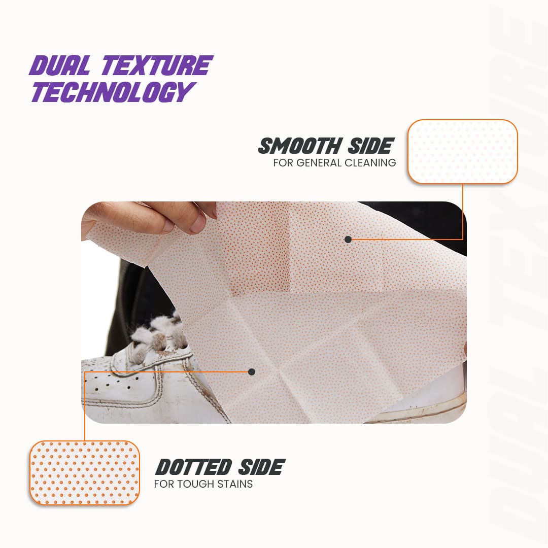 XL Shoe Cleaning Wipes (Pack of 24)