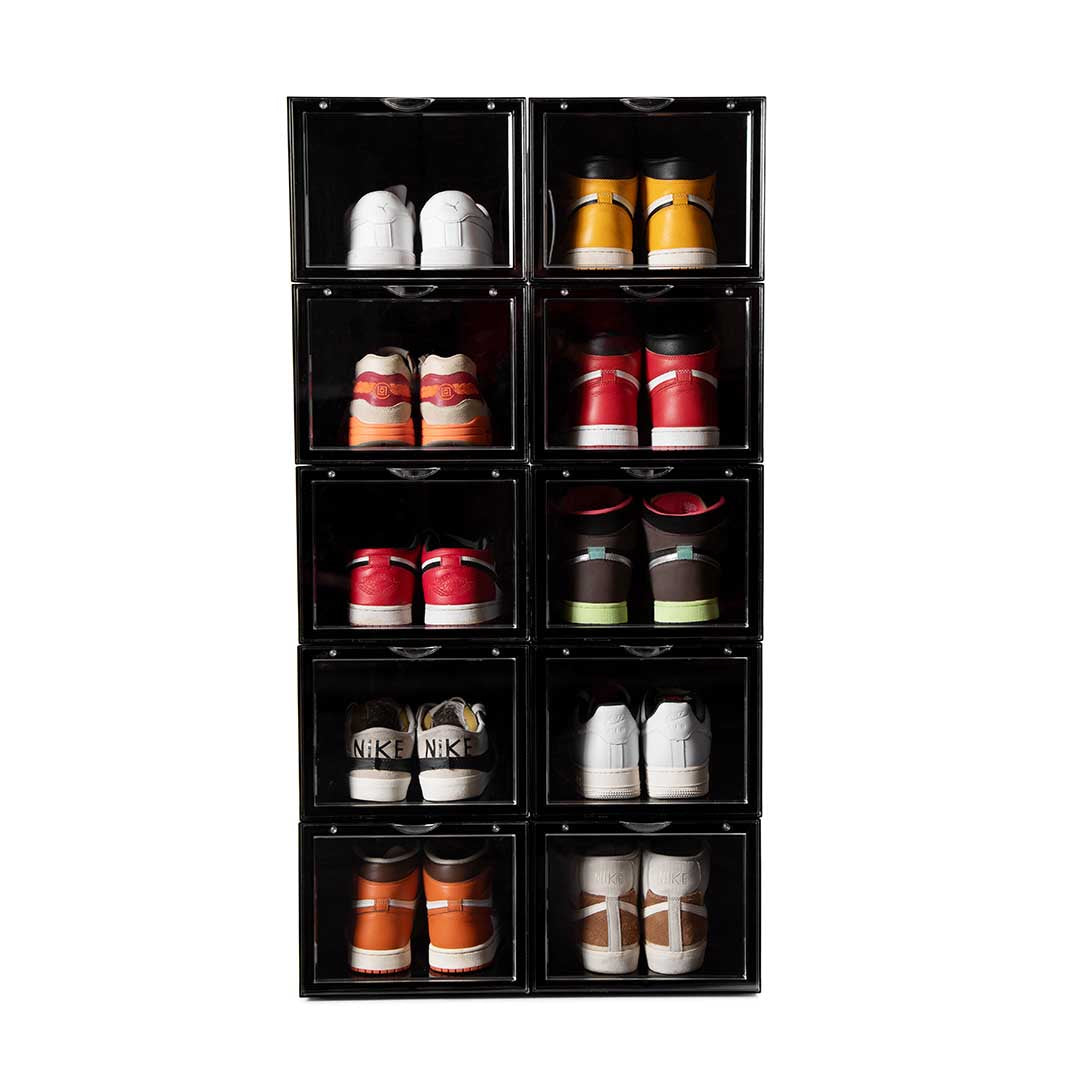 Stack'Em Sneaker Crates | Shoe Crates (Front Drop)
