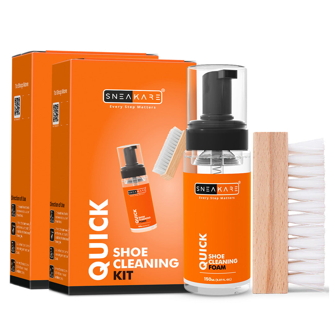 Quick Shoe Cleaning Kit (Stiff Brush)