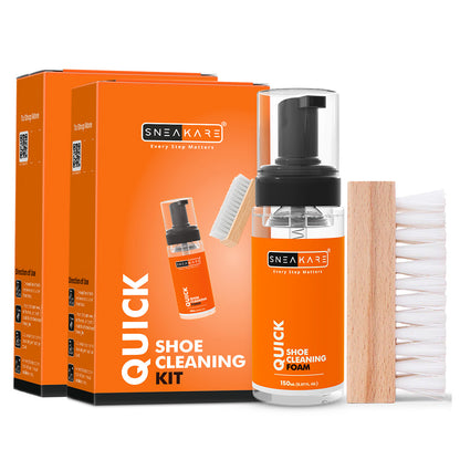 Quick Shoe Cleaning Kit (Stiff Brush)