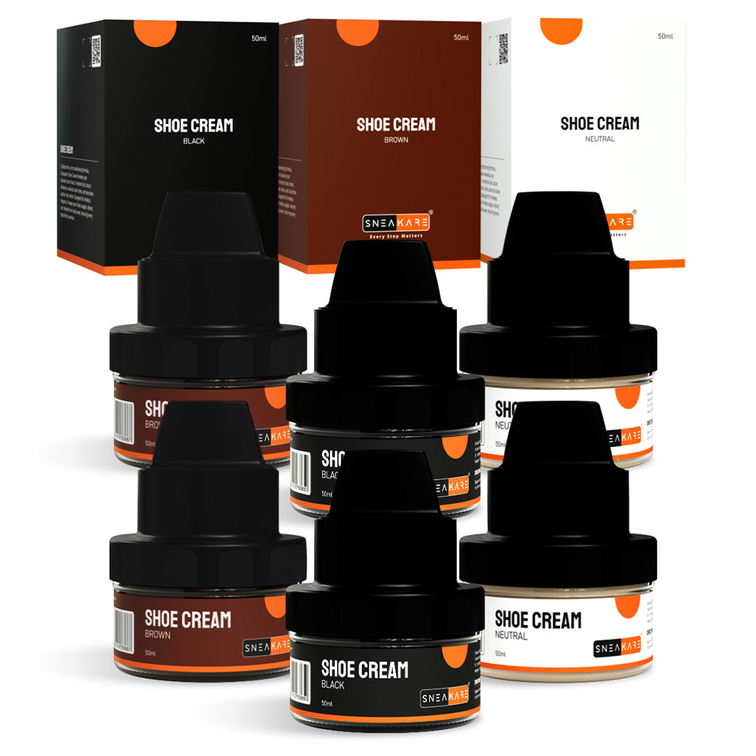 Shoe Cream with Built-In Applicator (Combo)