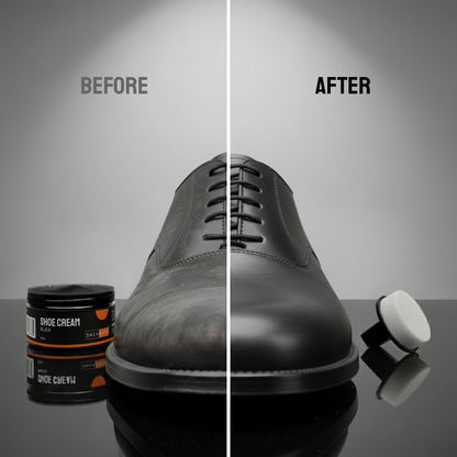 Shoe Cream with Built-In Applicator (Black 50ml)