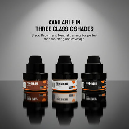 Shoe Cream with Built-In Applicator (Combo)