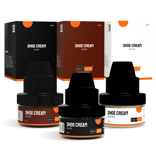 Shoe Cream with Built-In Applicator (Combo)