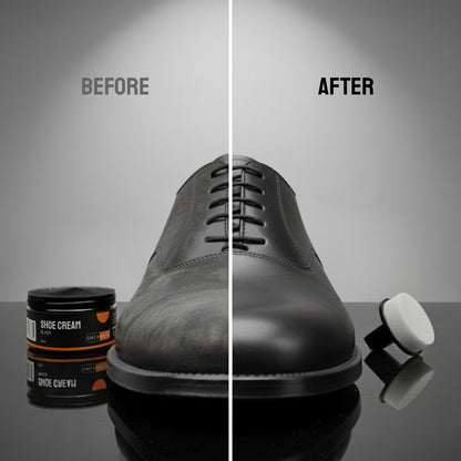 Shoe Cream with Built-In Applicator (Combo)