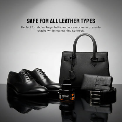 Shoe Cream with Built-In Applicator (Combo)