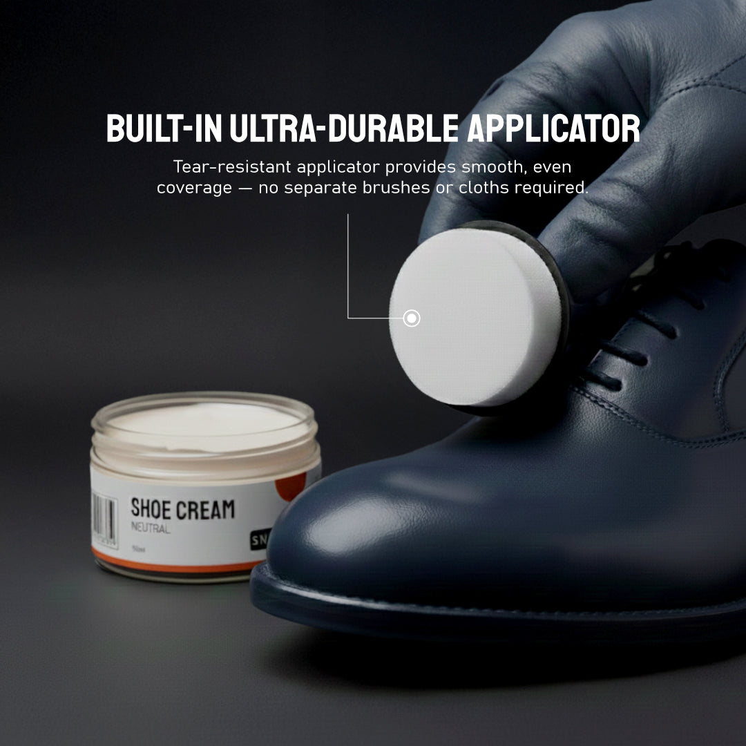 Shoe Cream with Built-In Applicator (Neutral 50 ml)