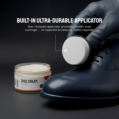 Shoe Cream with Built-In Applicator (Neutral 50 ml)