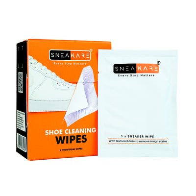 Shoe Cleaning Wipes | Sneaker Wipes (Pack of 6)